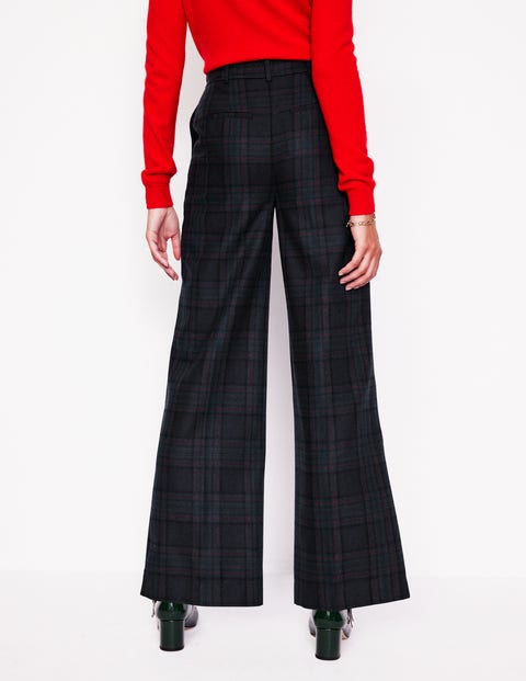 Boden tartan trousers outlet