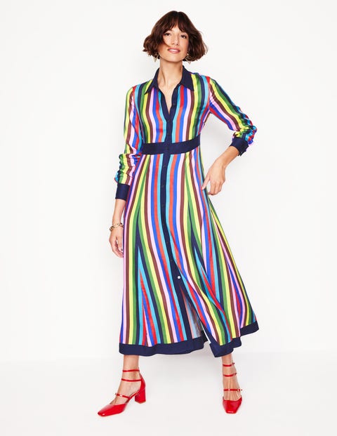Boden striped shirt dress hotsell