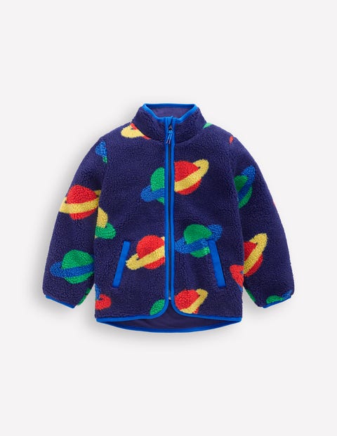 Kids borg coat clearance