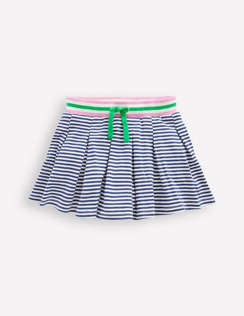 Pleated Skort Stripe