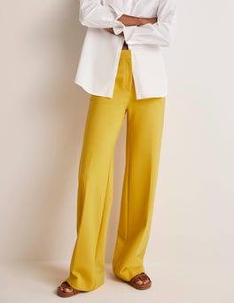 Hampshire Jersey Trousers - Honeycomb | Boden UK