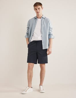 Patterned Shorts - Navy | Boden US