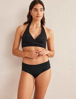 High Waisted Bikini Bottoms Black Boden UK