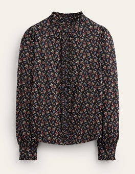 Caroline Jersey Shirt - Multi, Tulip Bud | Boden UK