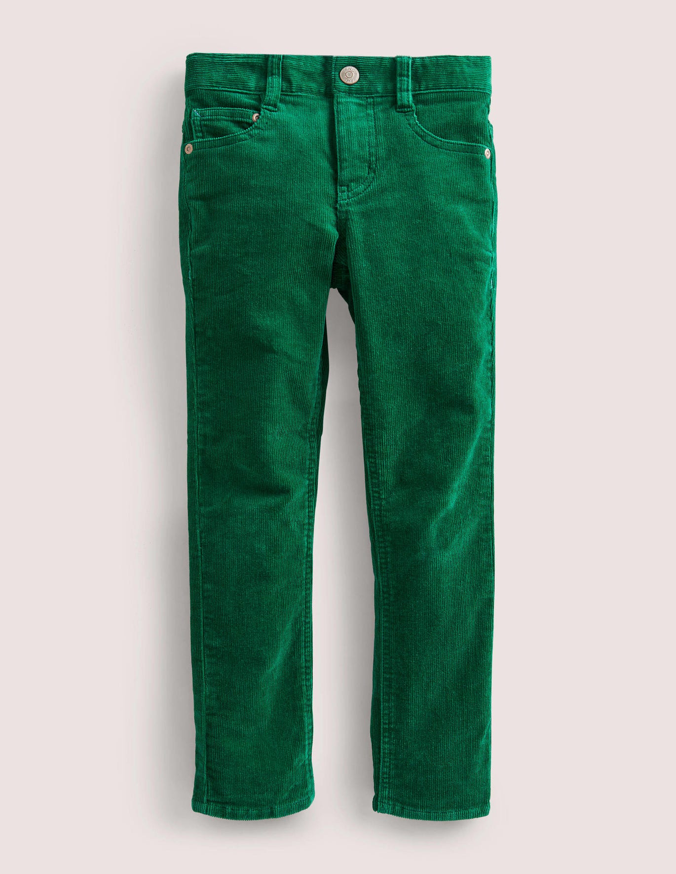 Boden Slim Cord Stretch Pants - Shady Green