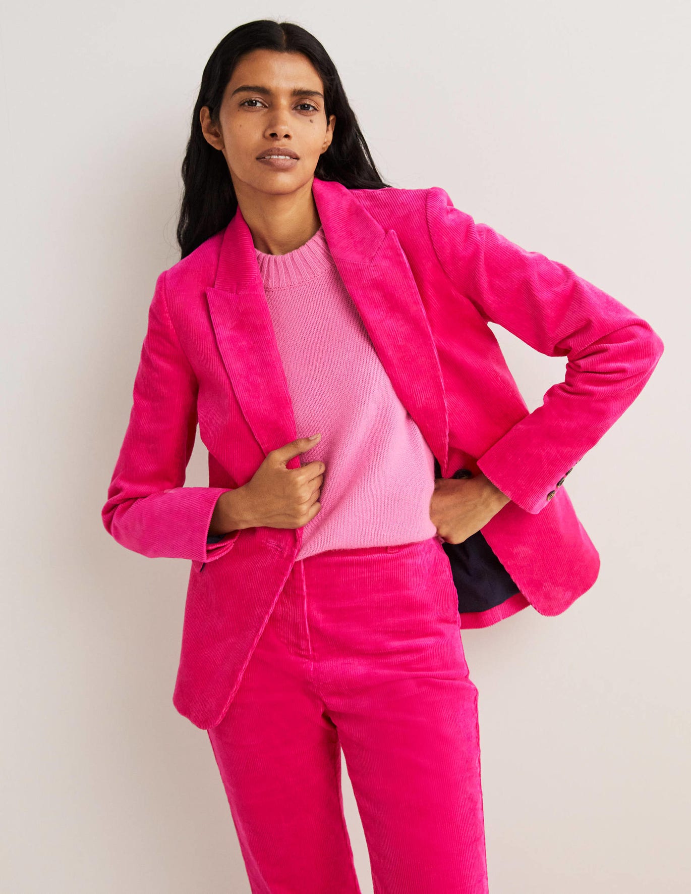 Rosa Cord-Blazer von Blazer