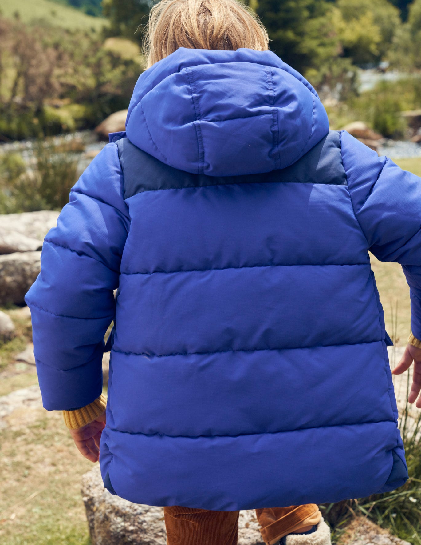Boden Technical Padded Coat - Bluing