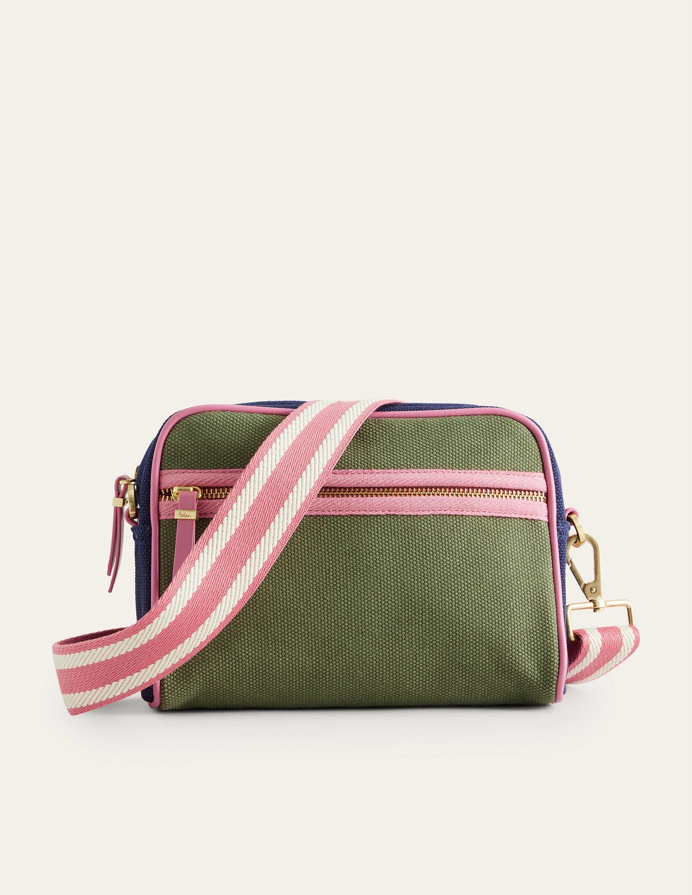 Boden New Canvas Crossbody Bag - Colourblock