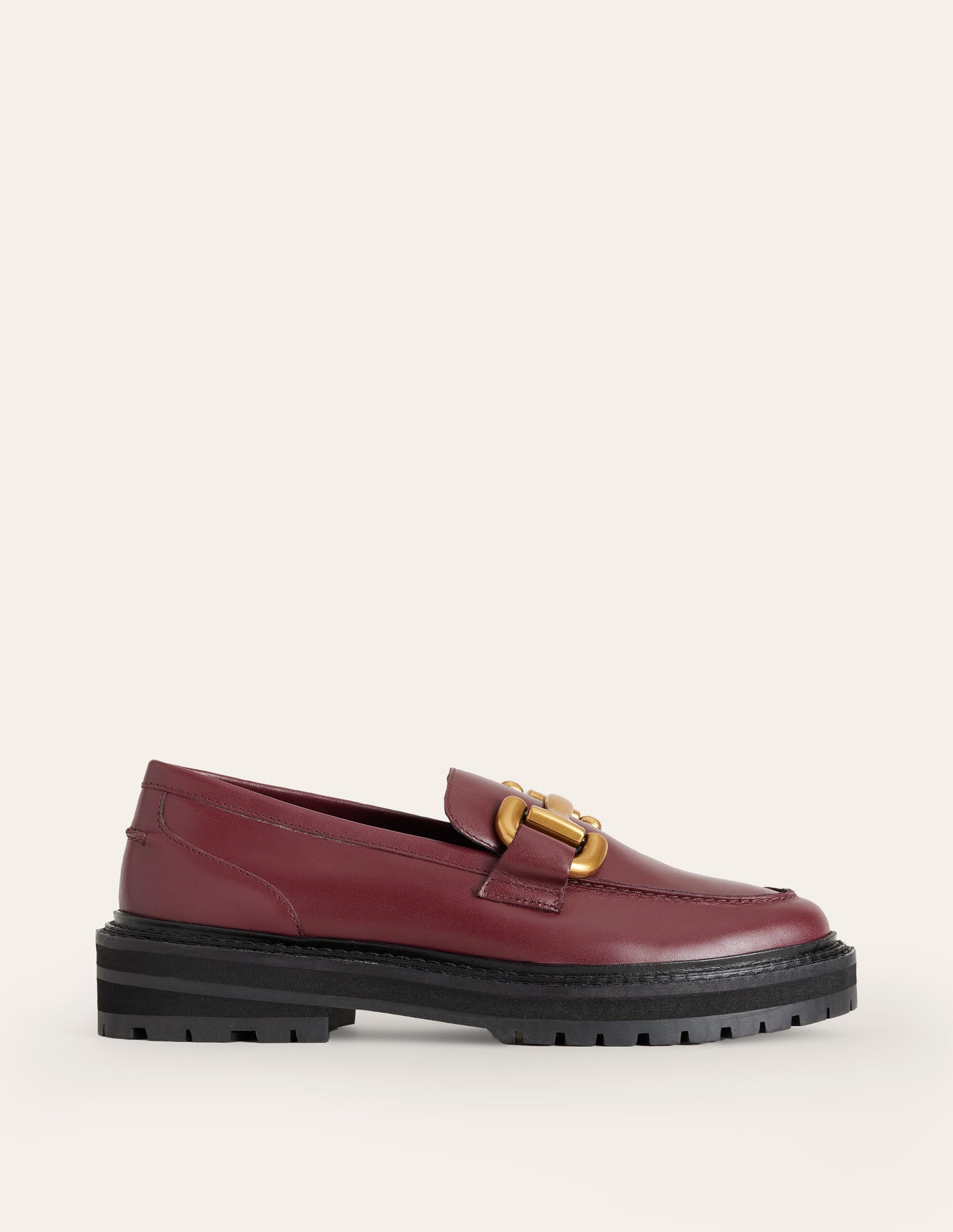 Boden oxblood loafers