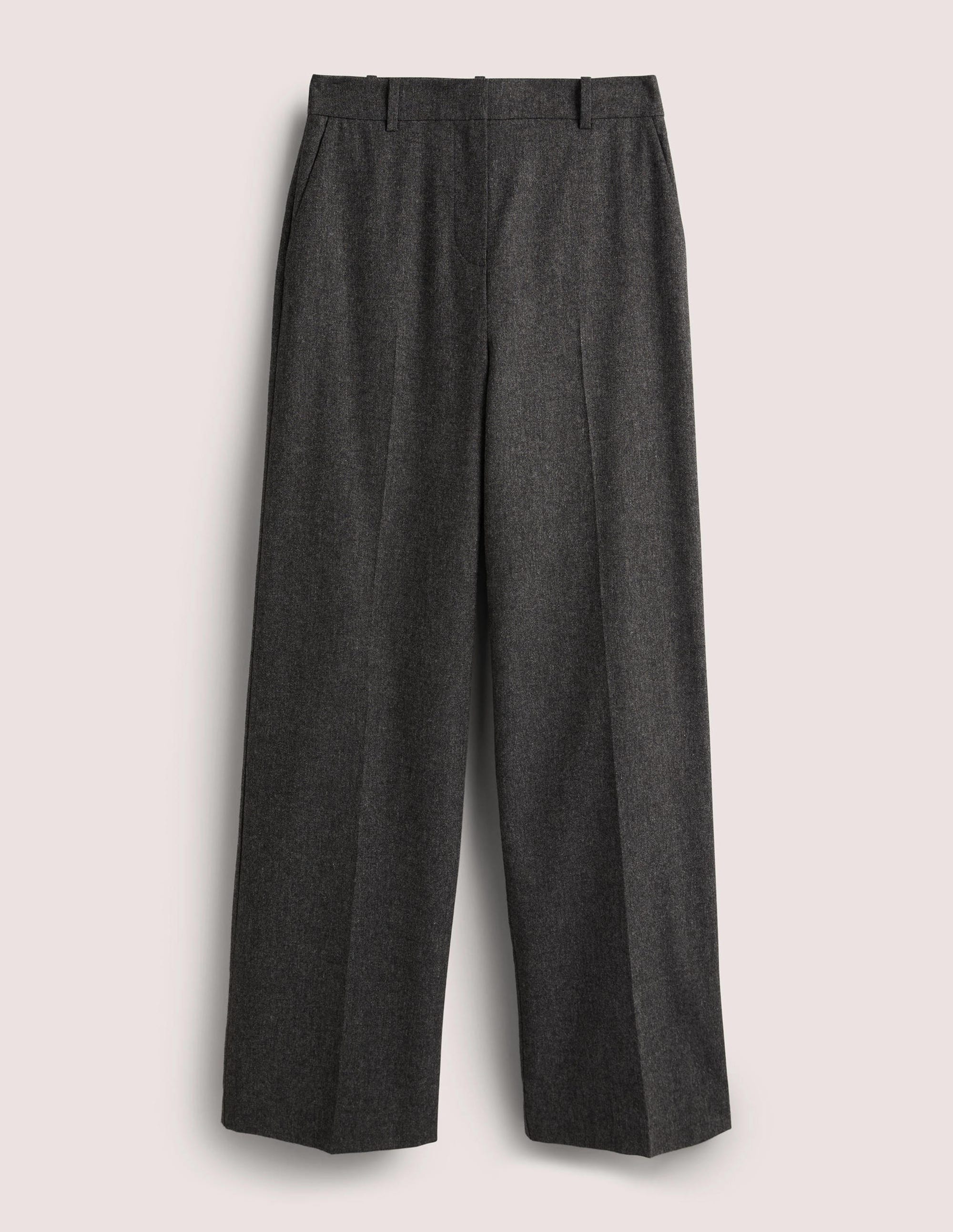 Boden Pantalon en laine gris anthracite style d\u2019affaires Mode Pantalons Pantalons en laine 