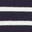 Navy/Ivory Stripe