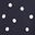 Navy Scattered Dot