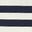 Navy/Ivory Stripe