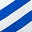 Bold Blue/Ivory Stripe