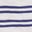 Navy Blue/Ecru Stripe