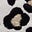 White/Embroidered Leopard