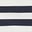 Navy/Ivory Stripe