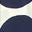 Ivory and Navy Spot Mix