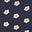 Navy, Daisy Spaced