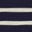 Navy/Ivory Stripe