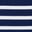 Navy/Ecru Stripe