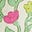 Bunt, Vintage-Blumenbeet