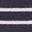 Navy / Ivory Stripe