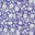 Glockenblumenblau, Botanische Silhouette