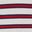 Ivory, Red and Navy Stripe