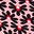 Kirschblütenrosa, Geometrisches Kachelblumenmuster