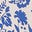 Bleu marine foncé, motif Flora Charm