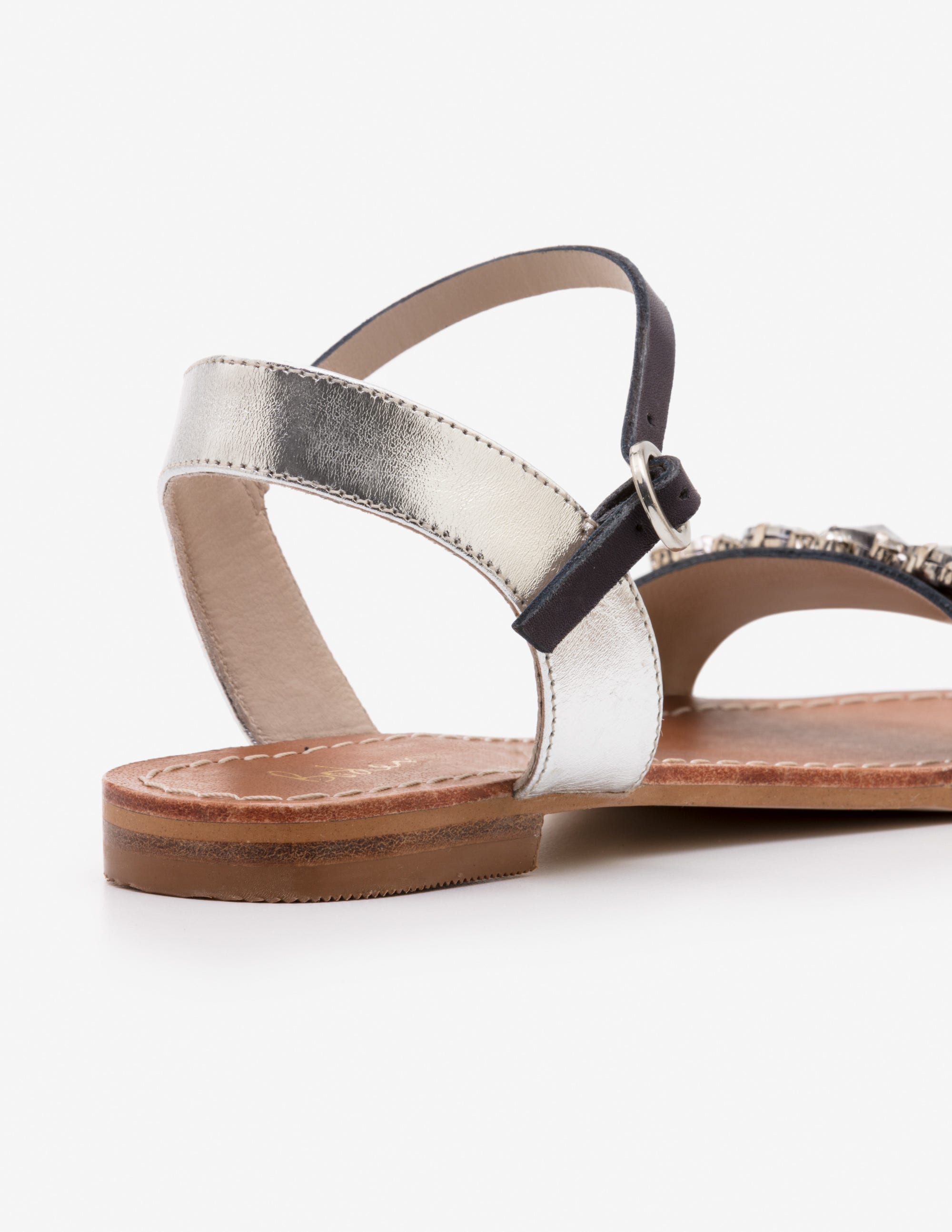 Marian Jewelled Sandals - Navy | Boden US