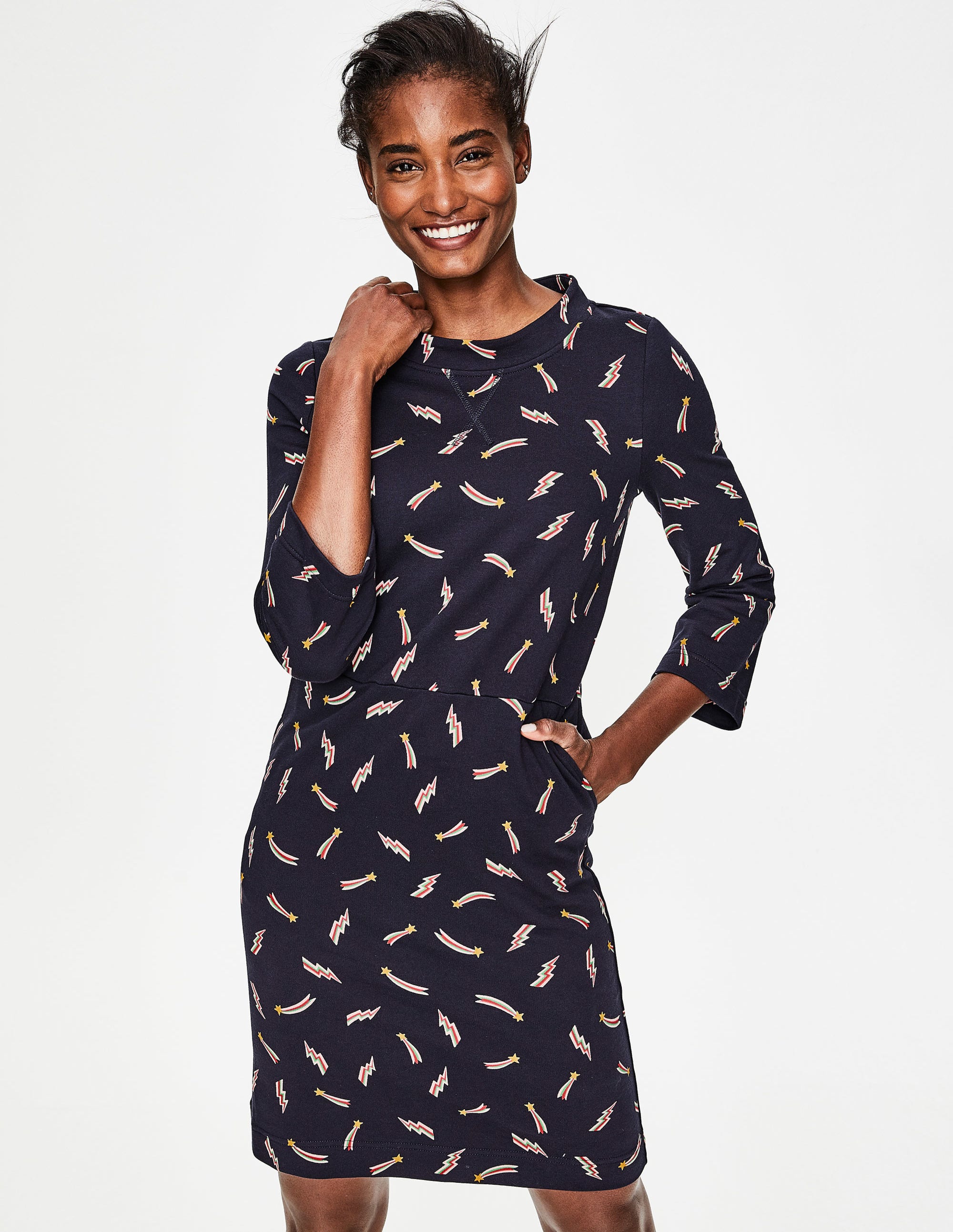 boden sweatshirt dress