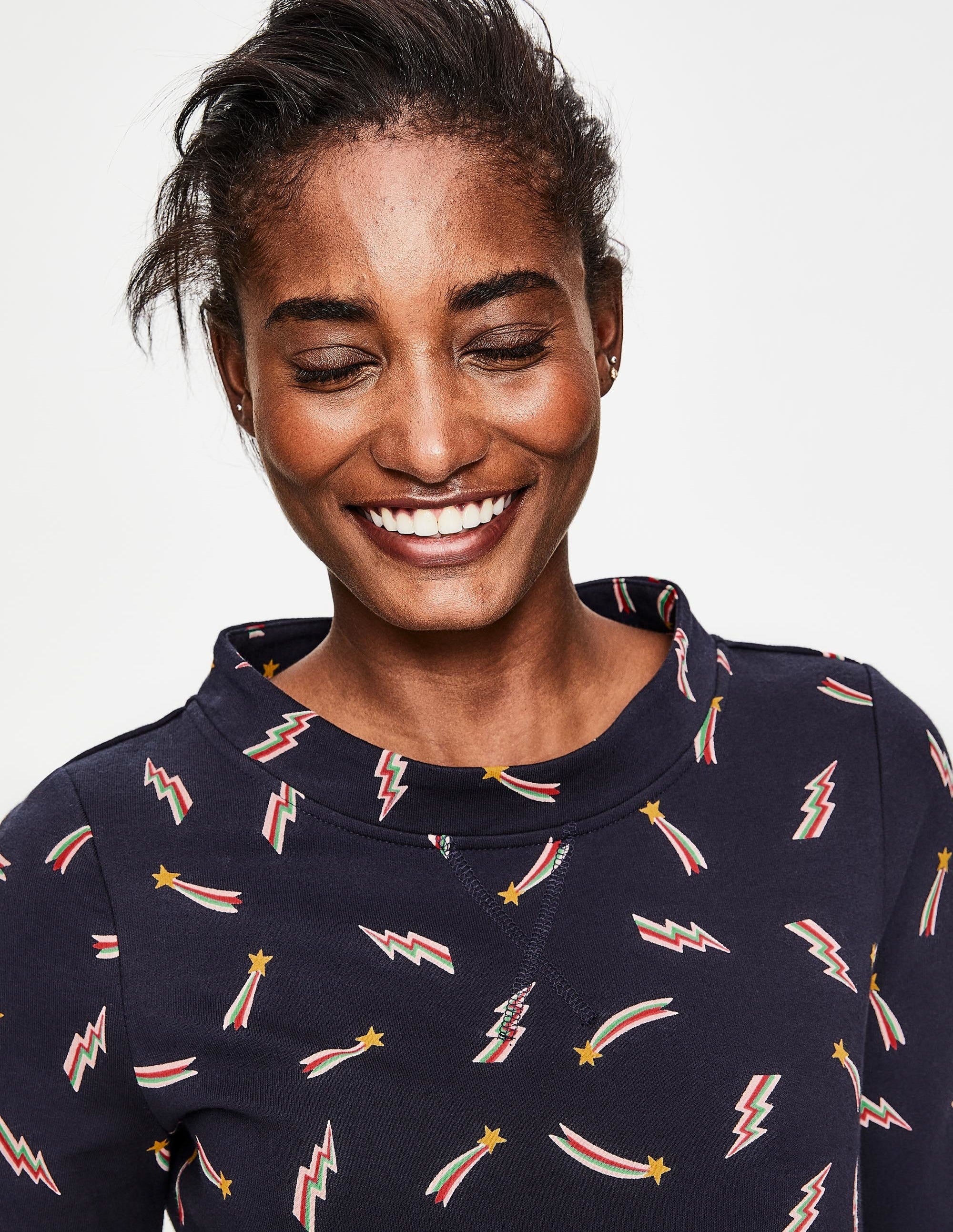 boden livia sweatshirt dress