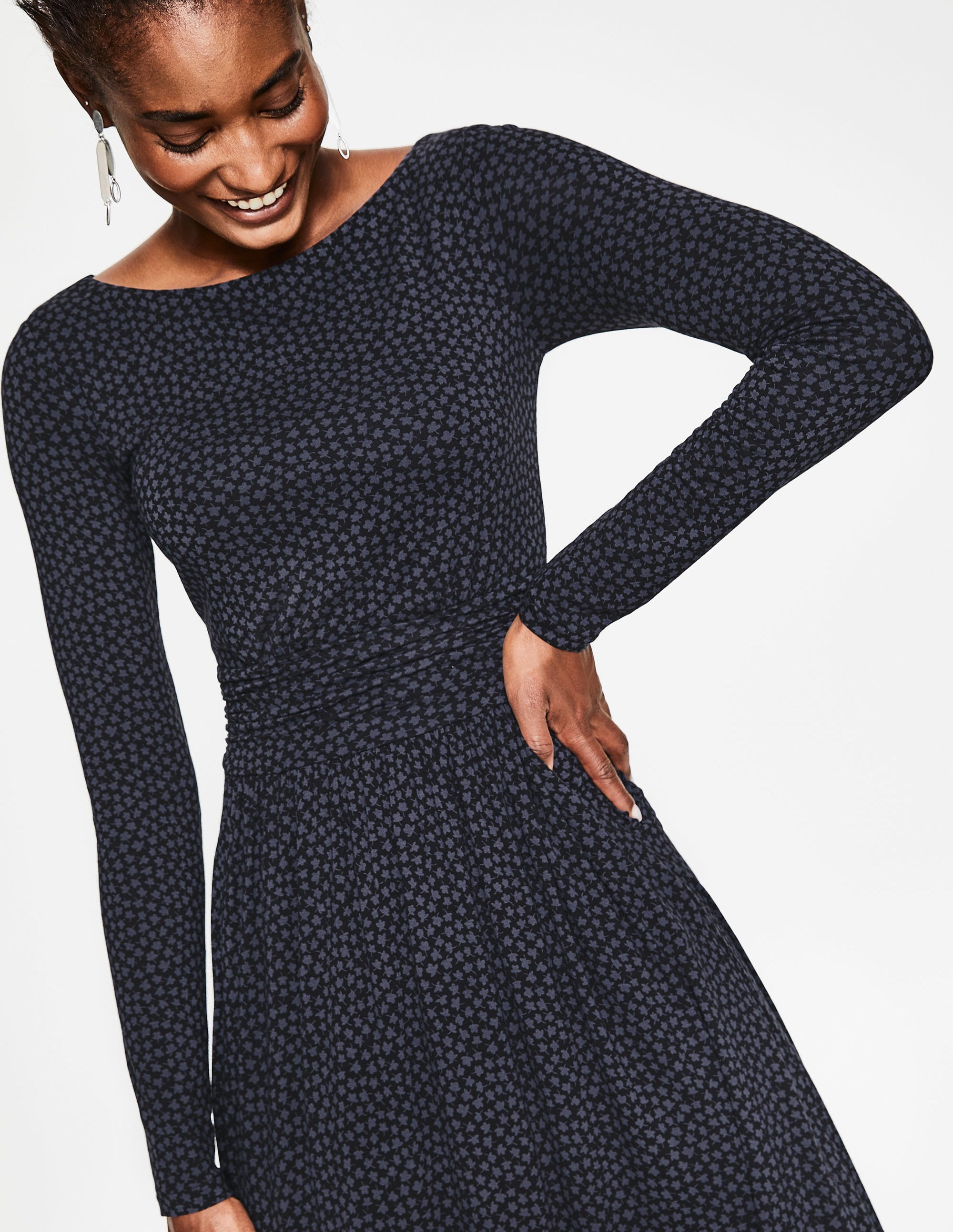 lucille jersey midi dress boden