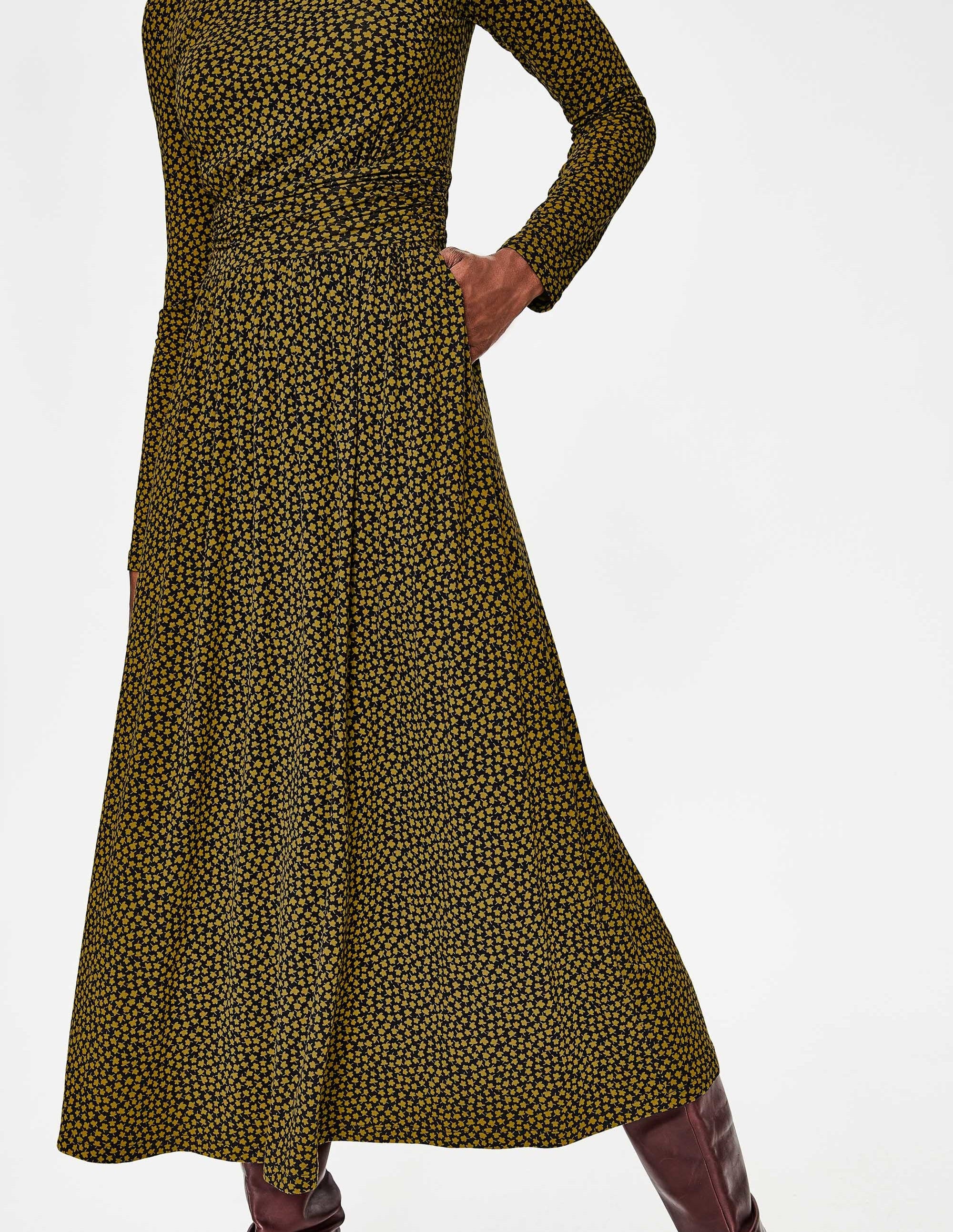 lucille jersey midi dress boden