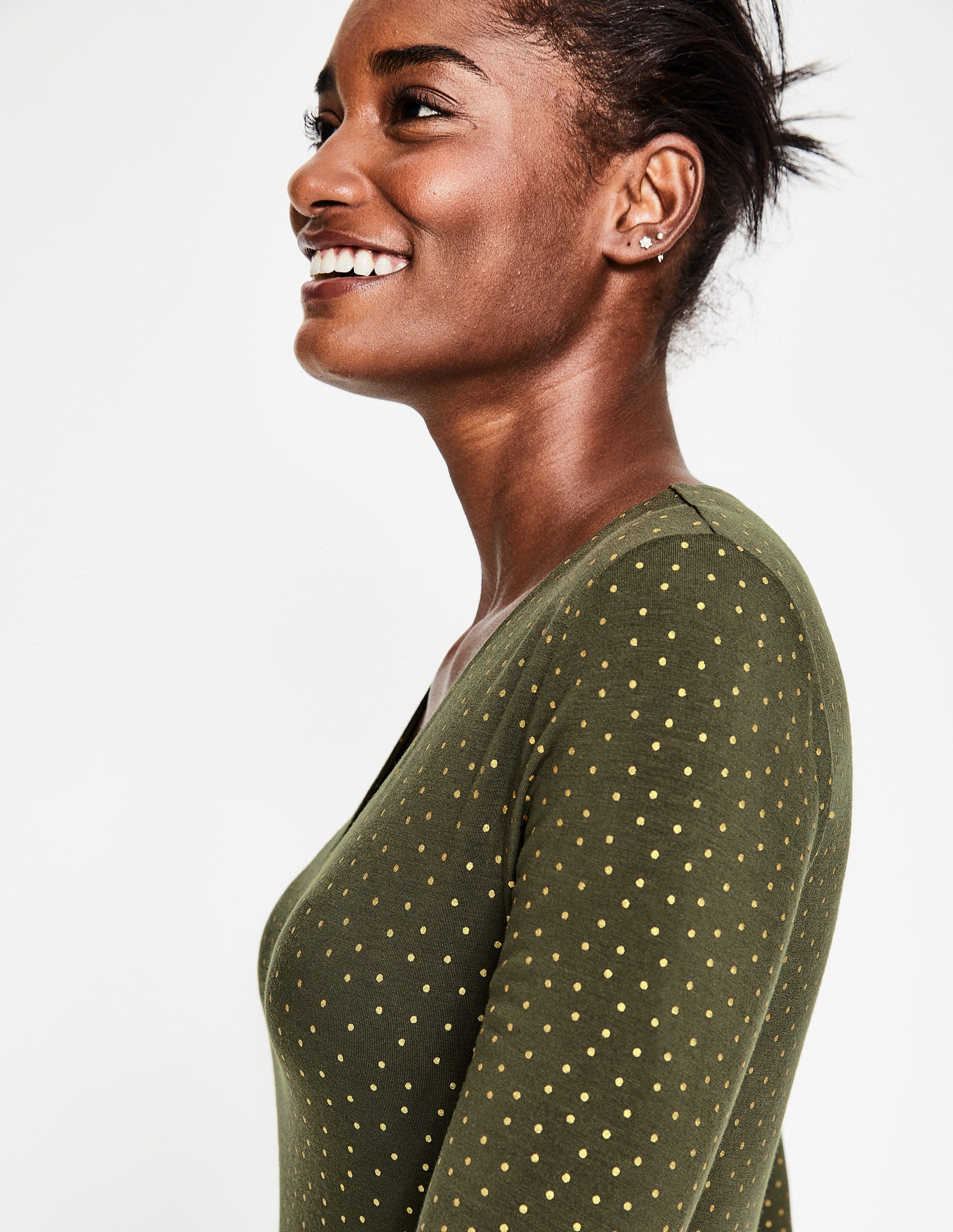 coraline jersey midi dress
