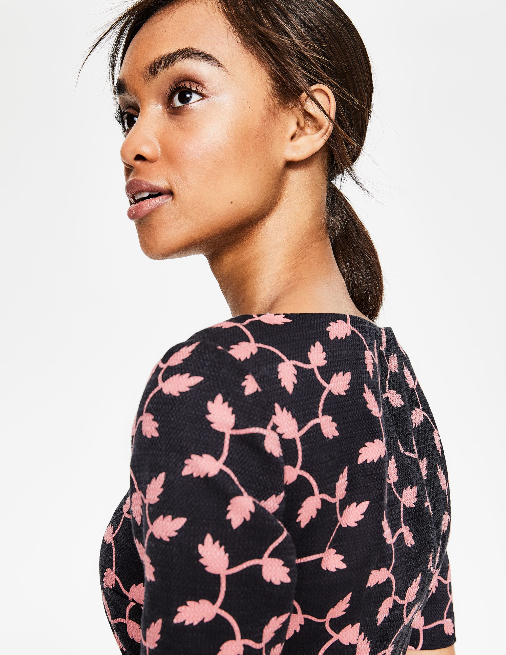 fleur fitted dress boden