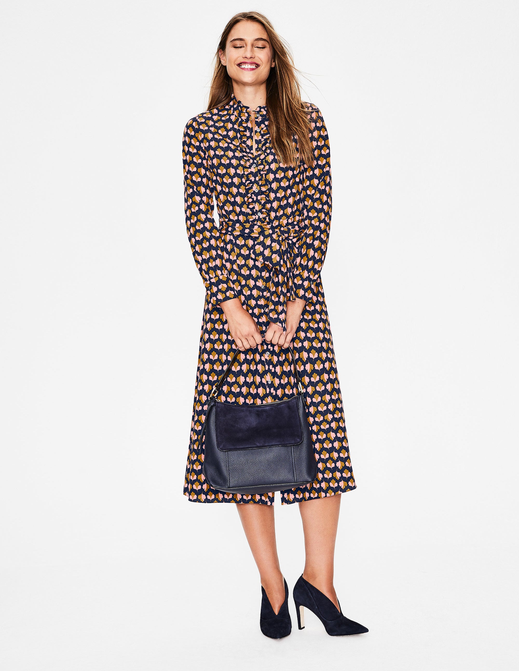 boden clover shirt dress