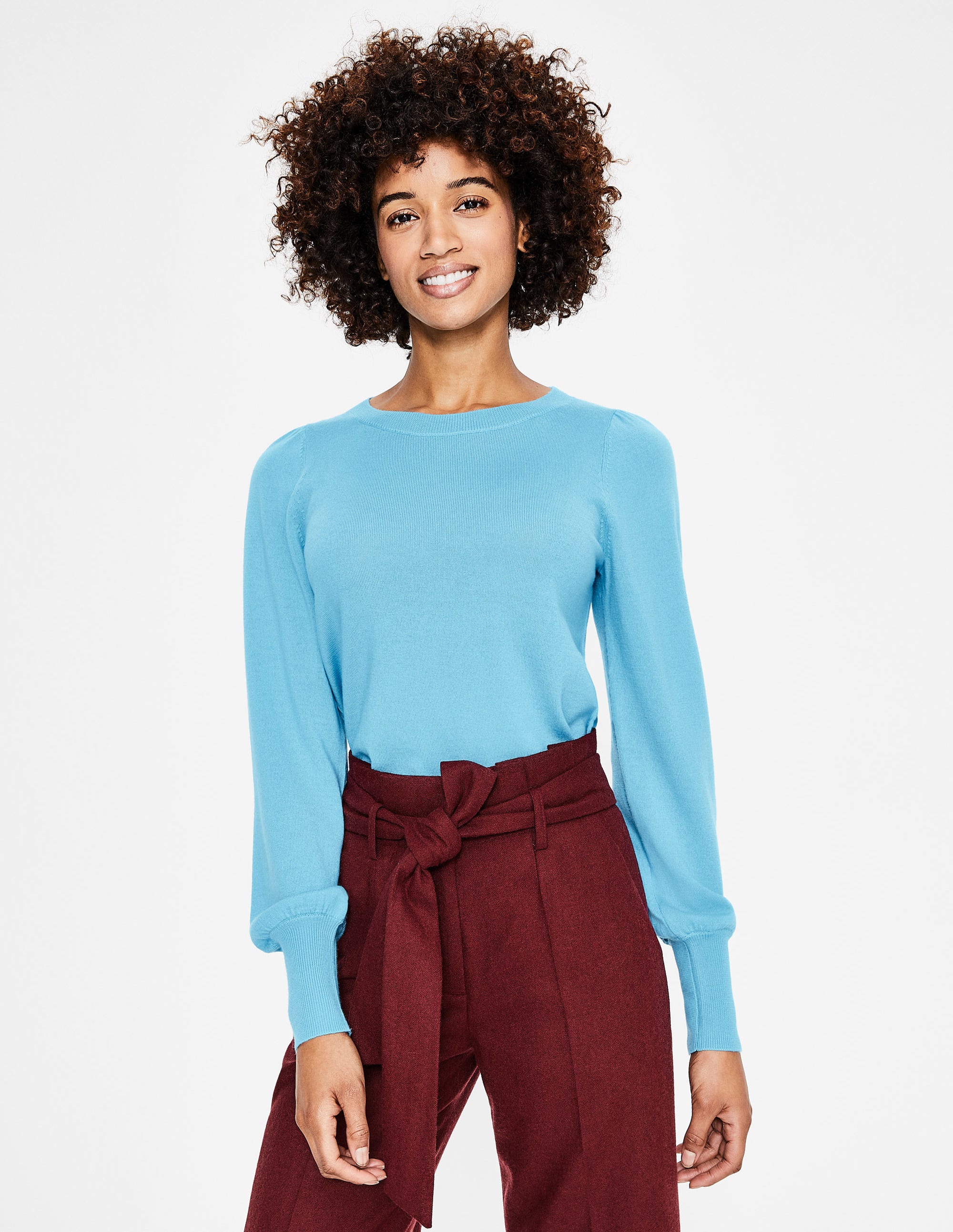 Pull Antonia LBL Femme Boden, Blue
