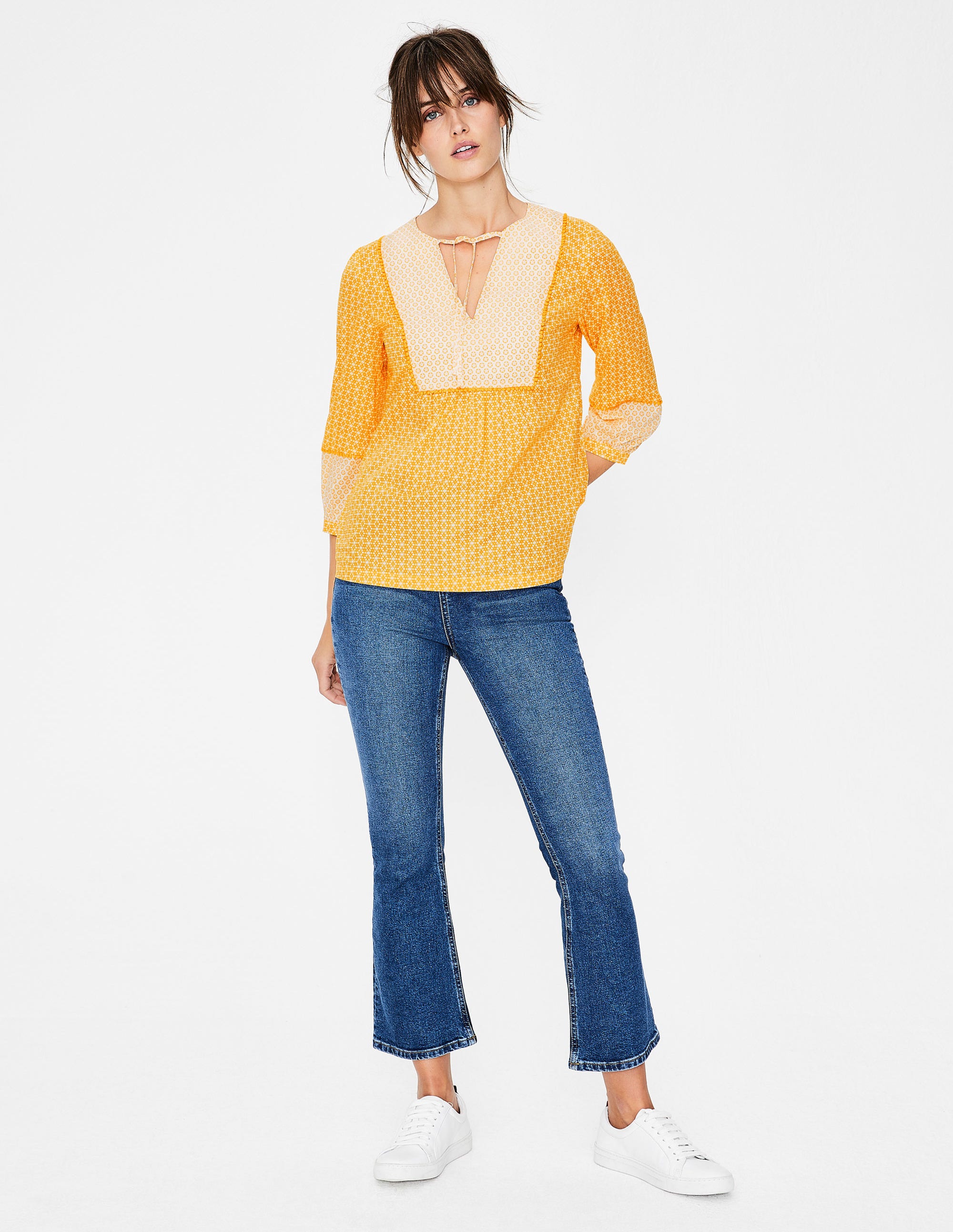 Haut Cora YEL Femme Boden, Yellow