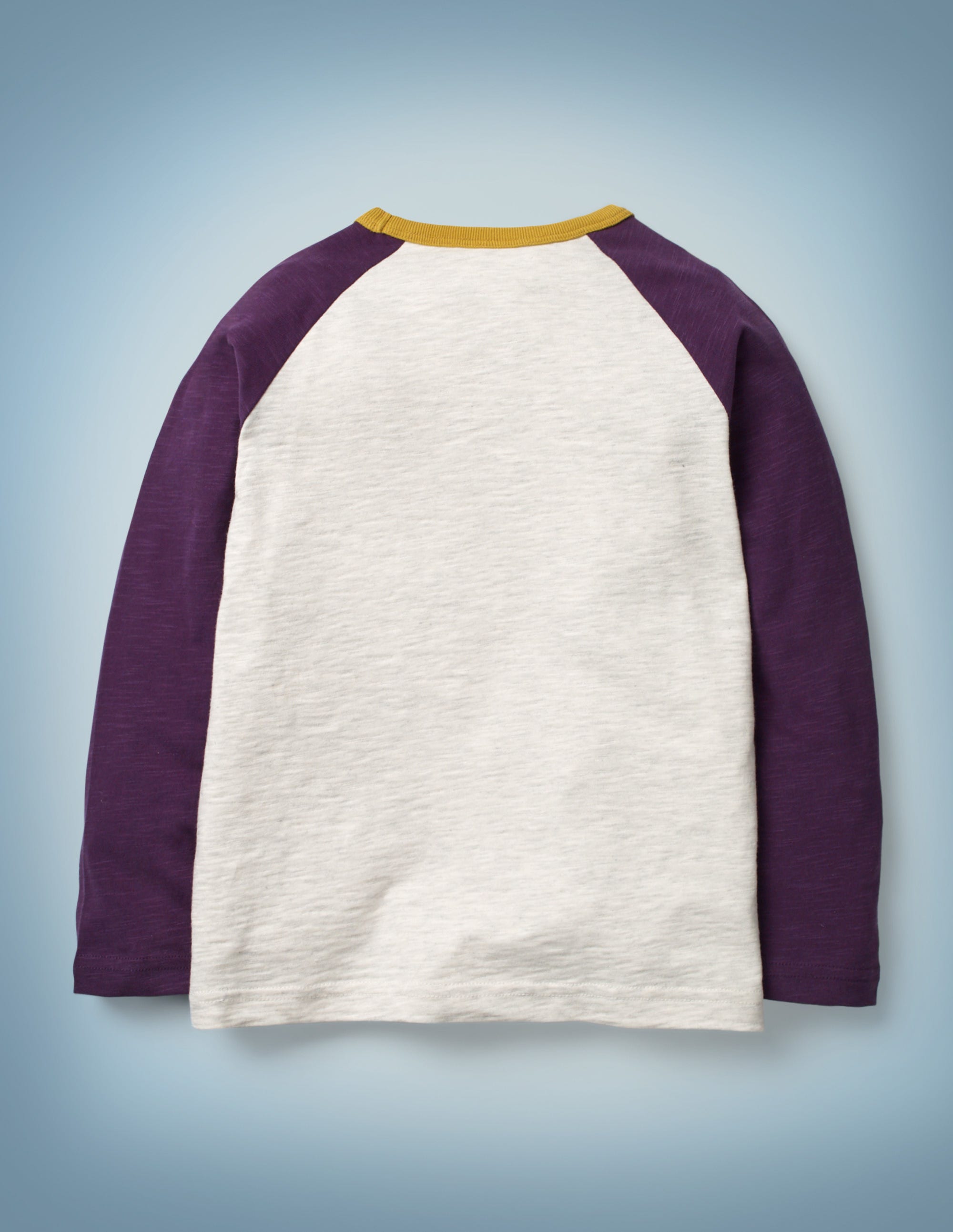 Vska Mens Pure Color Blouse Bottom Crewneck Flexible Fit Pullover T-Shirts Purple S