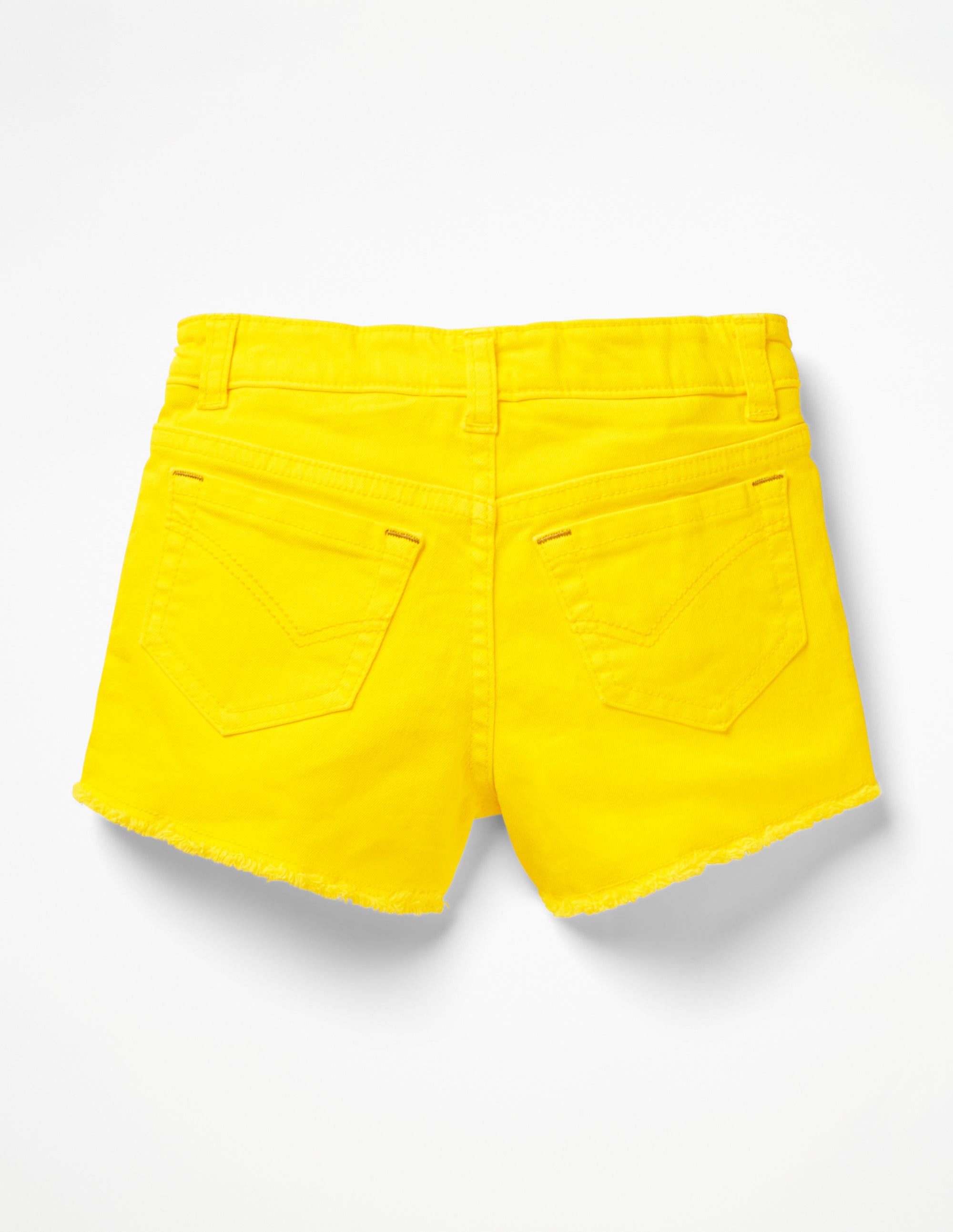 Denim Shorts Sunshine Yellow Boden UK