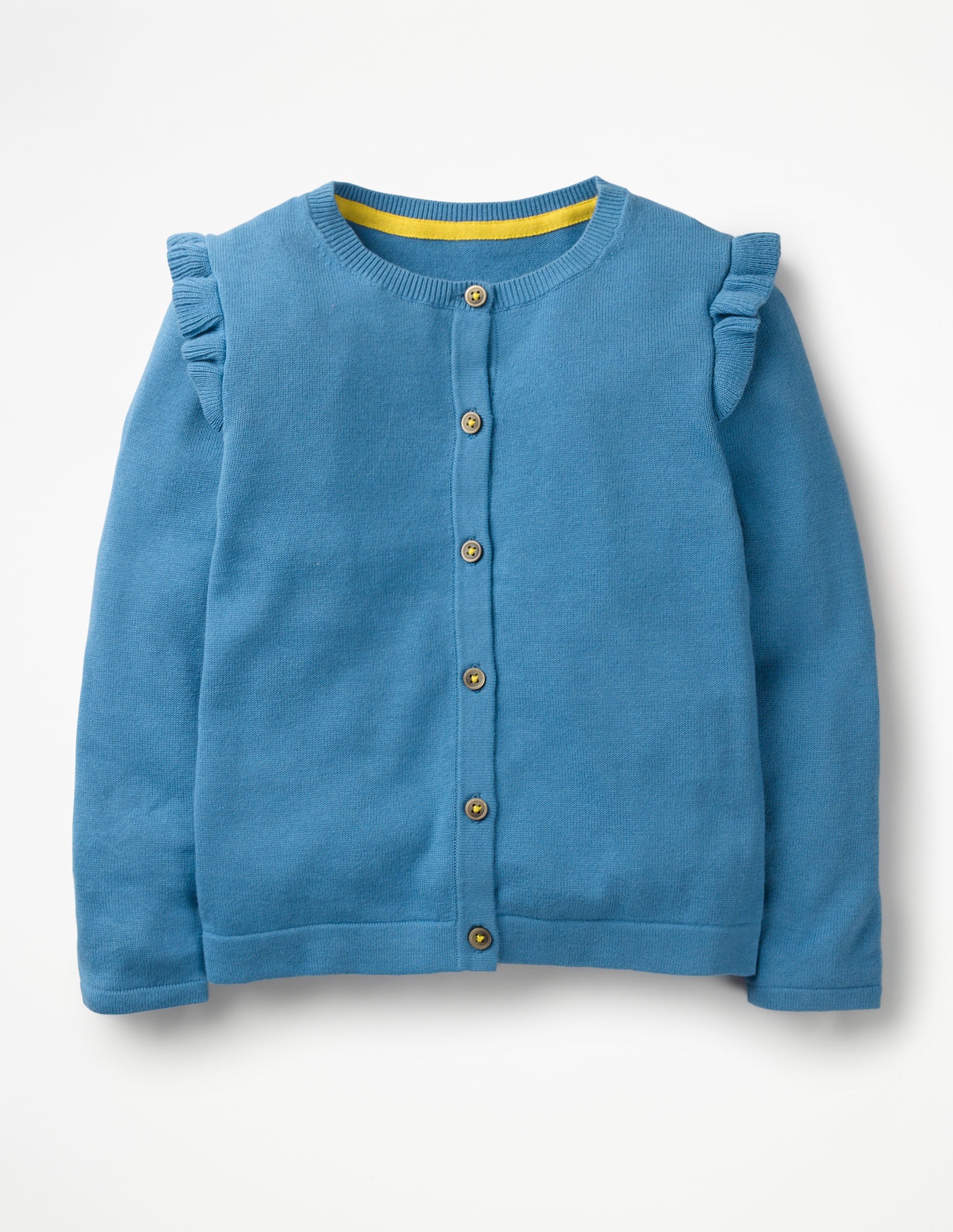 Gilet volanté BLU Fille Boden, Blue