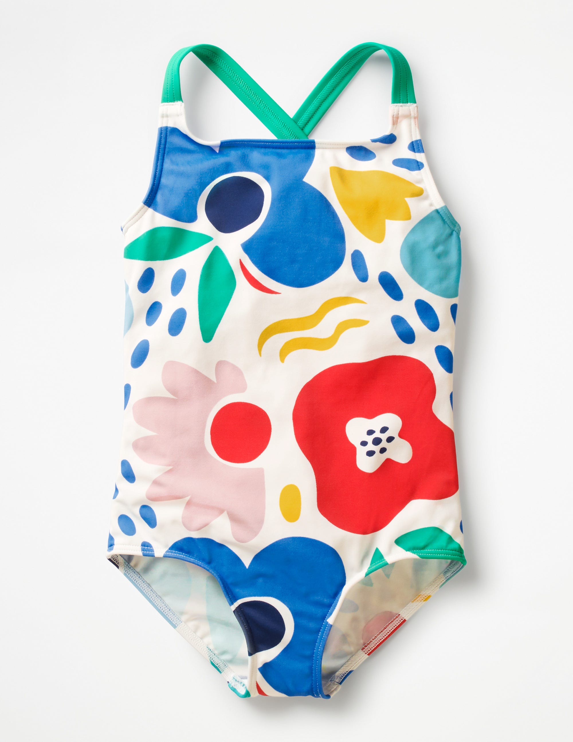 colourful swimming costume