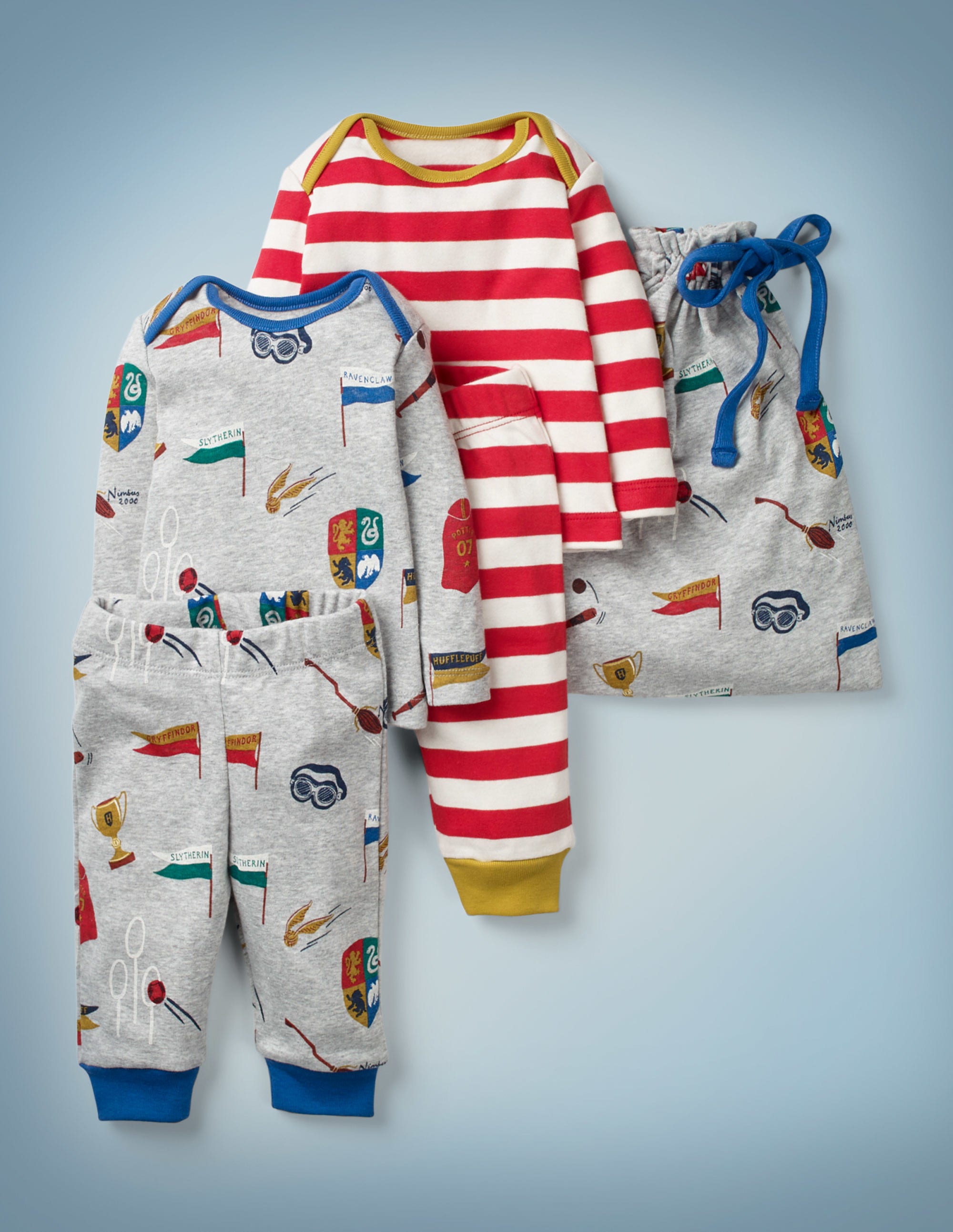 Harry Potter Baby Boys Gryffindor Sleepsuit /& Bib Ages 0 Months to 18 Months