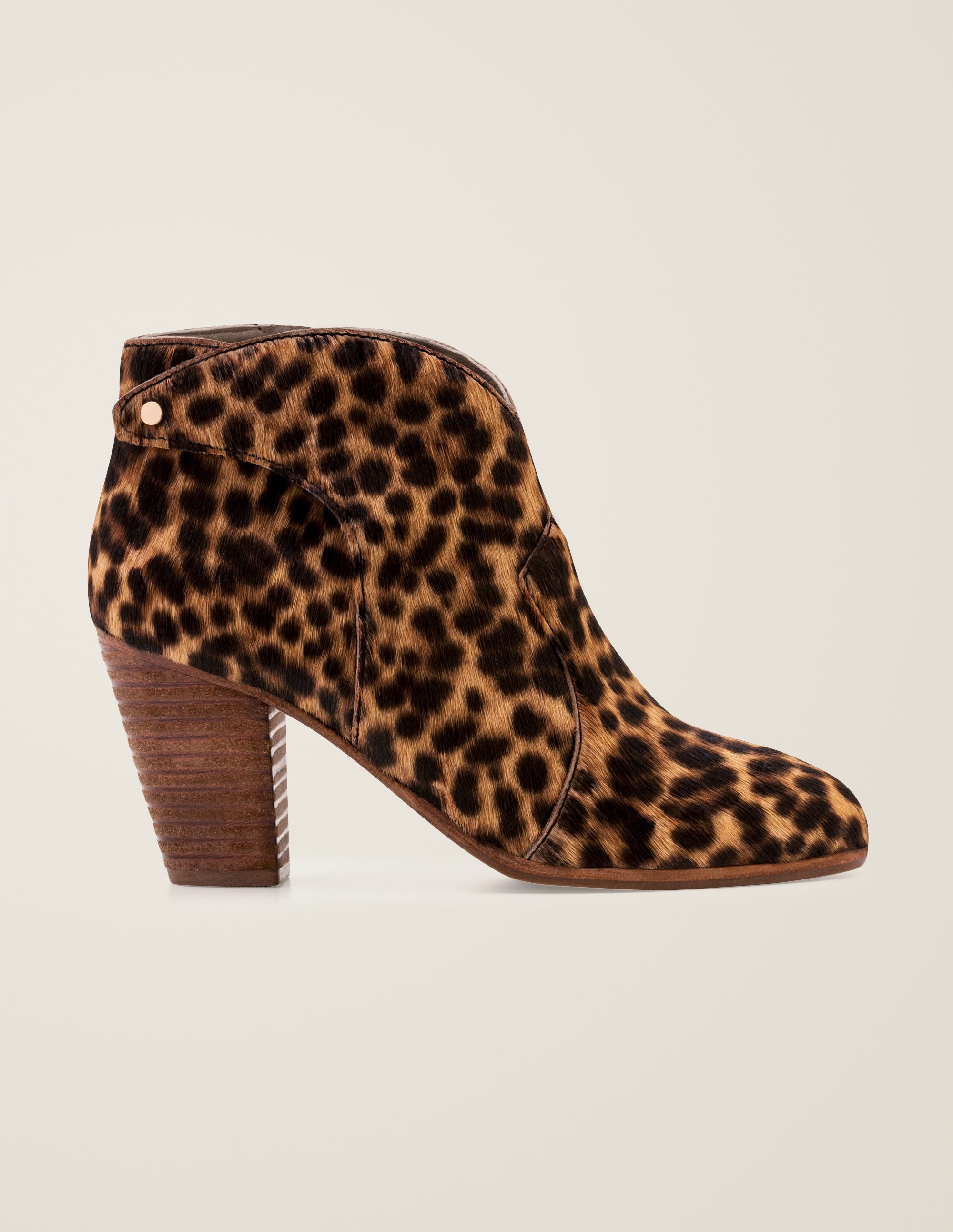 Hoxton Ankle Boots - Tan Leopard | Boden UK