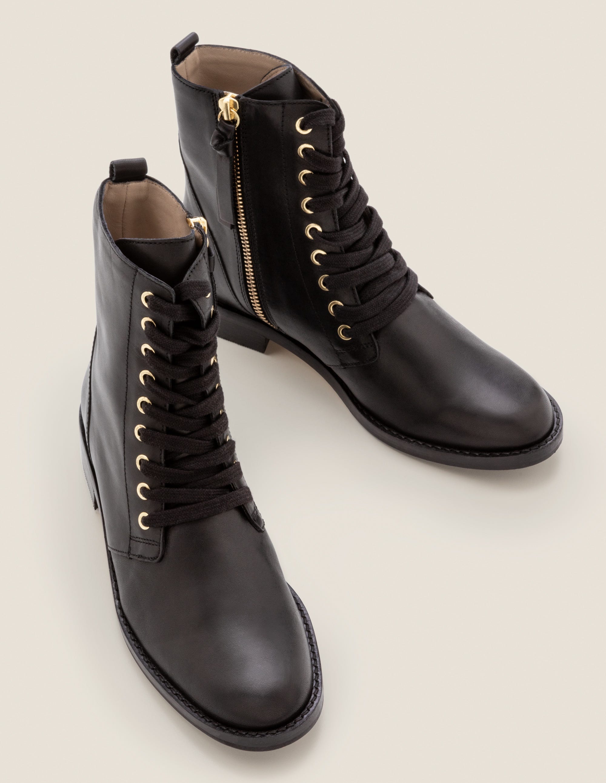 boden black ankle boots