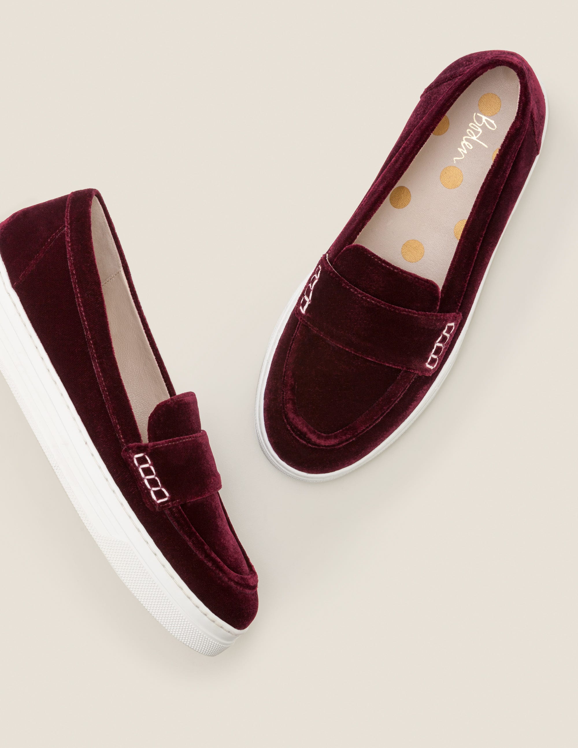 Slip-On Trainers - Ruby Ring | Boden UK