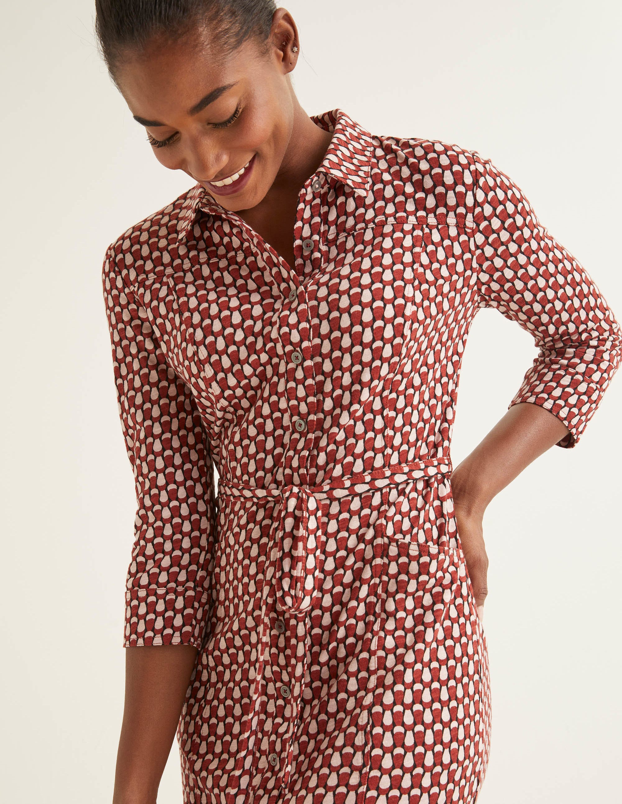 boden tara jersey shirt dress